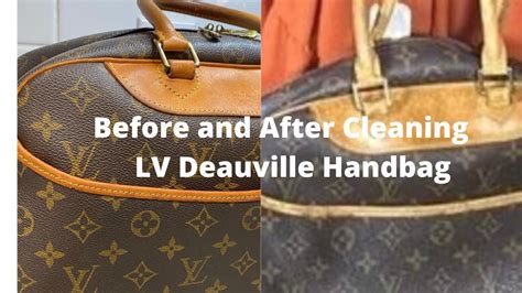 Louis Vuitton purse interior cleaning